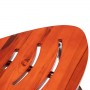 6-Hole Adjustable Wooden Bath Chair Natural Wood Color