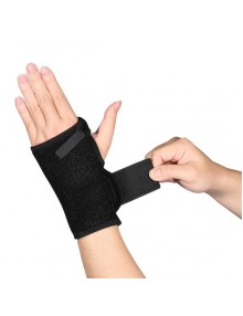 Wrist Brace Splint Support Left Right Hand Carpal Syndrome Support Recovery BLK